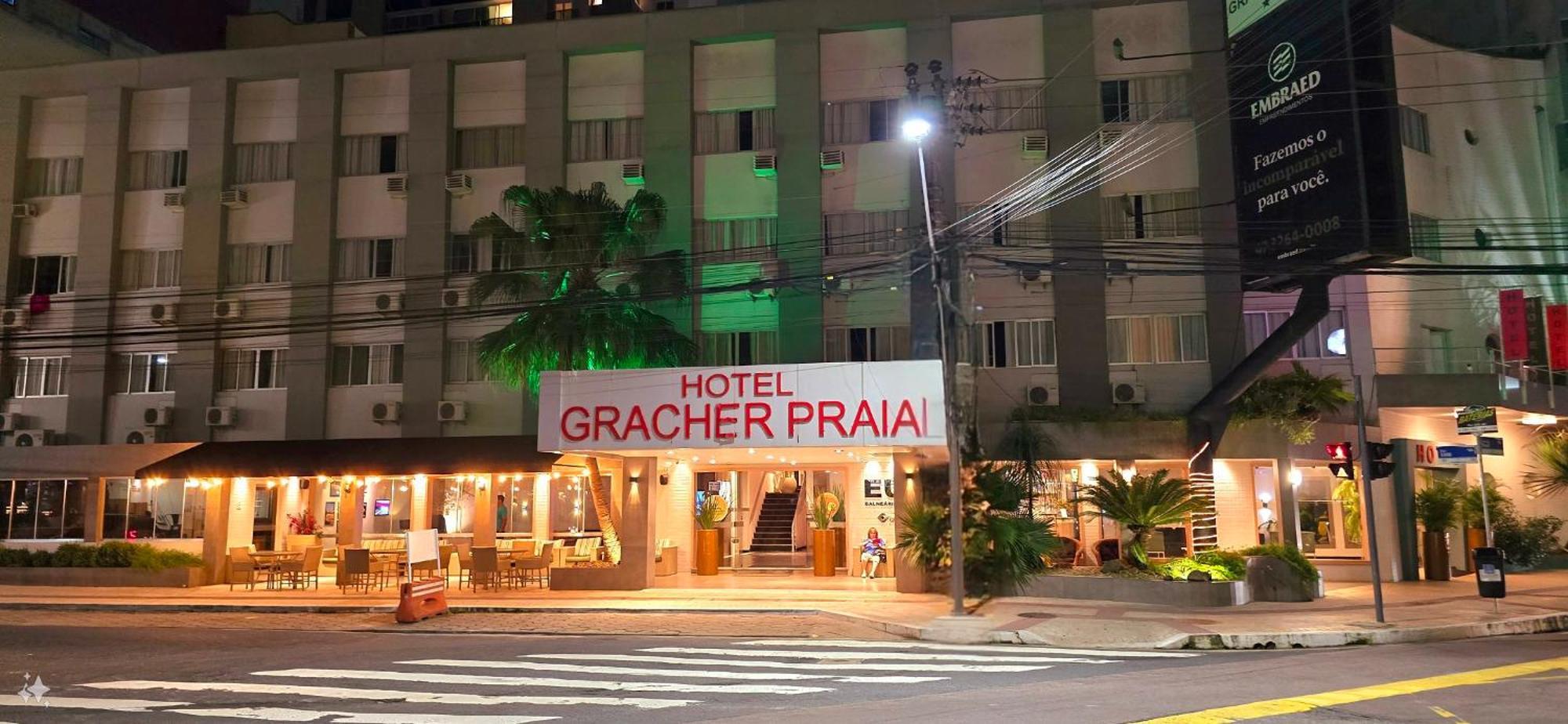 Hotel Gracher Praia Balneário Camboriú Exterior foto